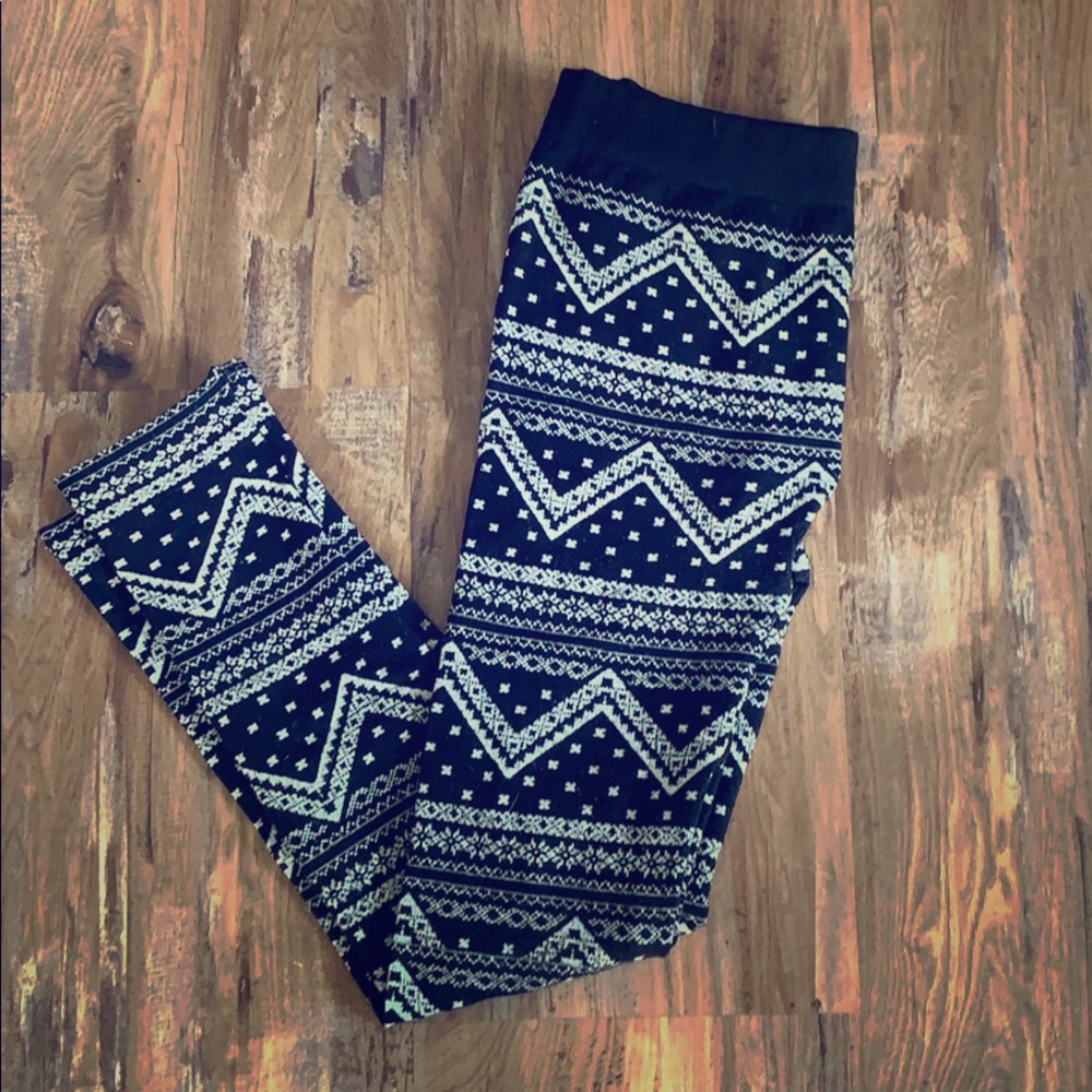 Pink Republic Tribal Print Leggings Size Small